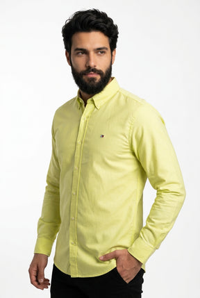 Camisa Social Manga Longa TH Lisa - Amarela