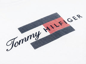 Camiseta TH Grid Flag Urban Concept - Branca