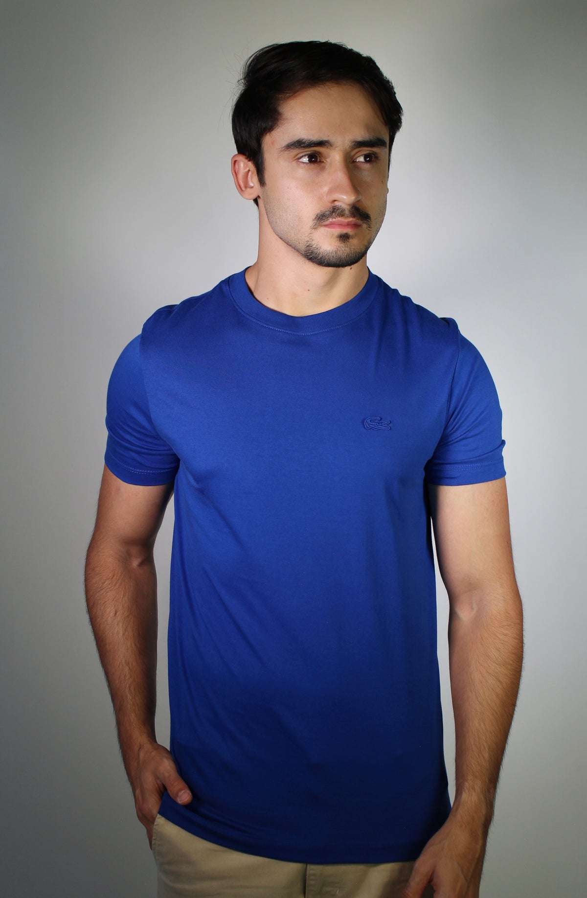 Camiseta LCT Monochrome Croc - Azul Royal