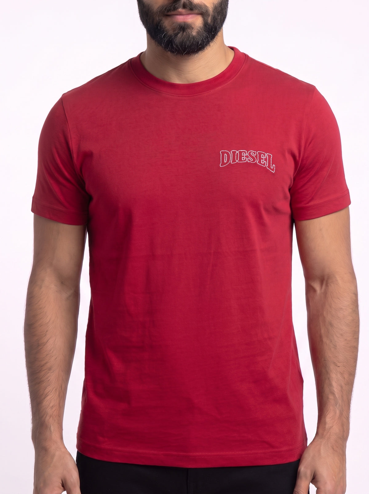 Camiseta DSL Outline Stitch Logo - Vermelha