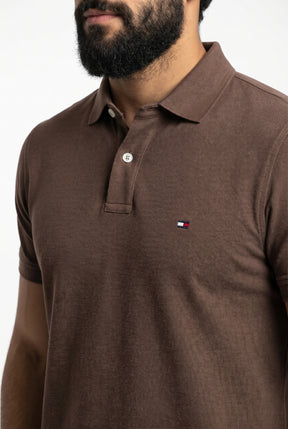 Camisa Gola Polo TH Masculina Coupe Sur Ivy - Marrom