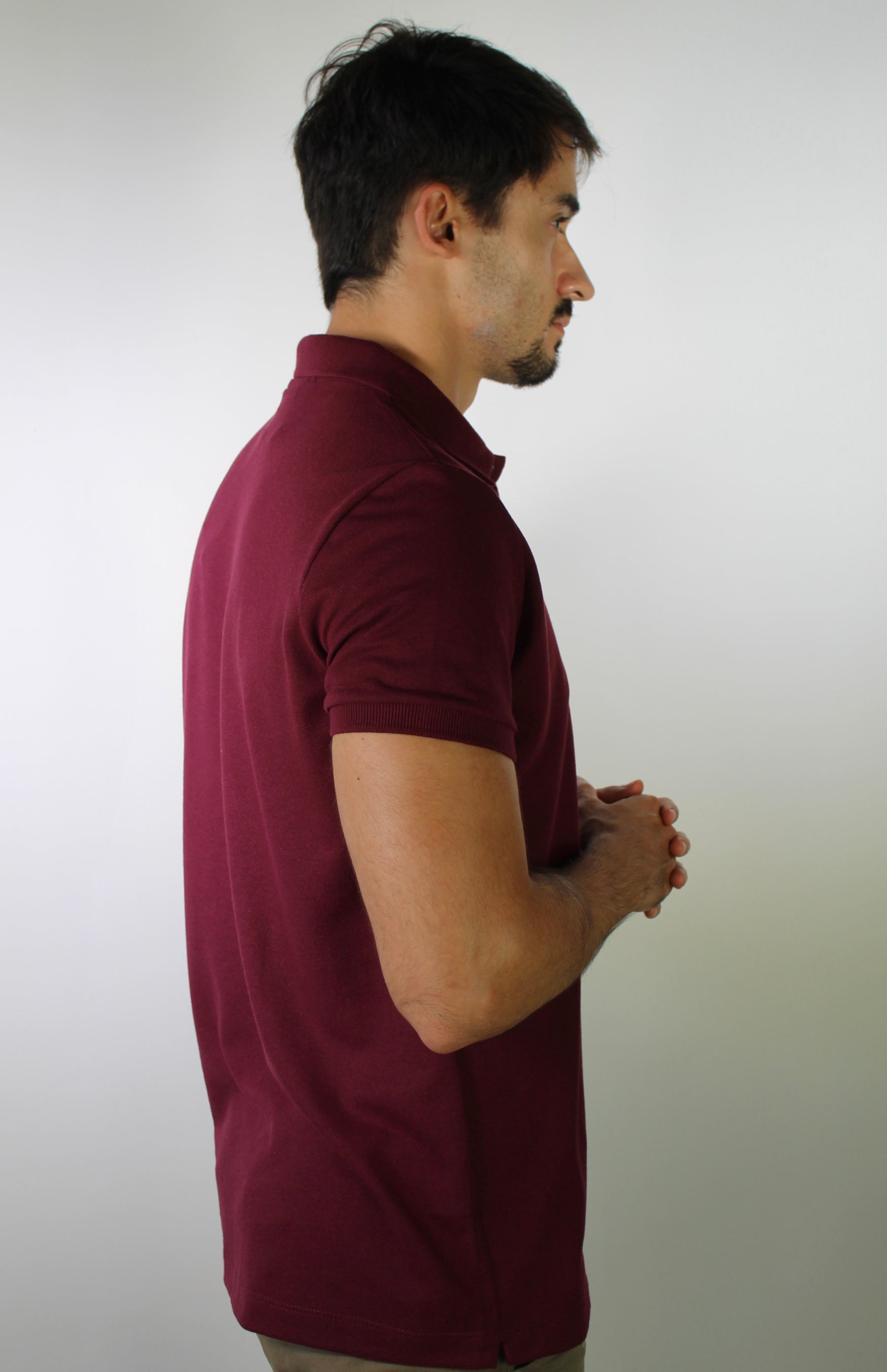 Camisa Gola Polo Masculina LCT – Bordô