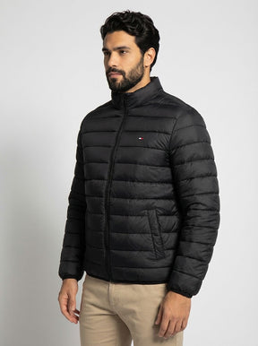 Jaqueta Puffer TH Cold Weather - Preta