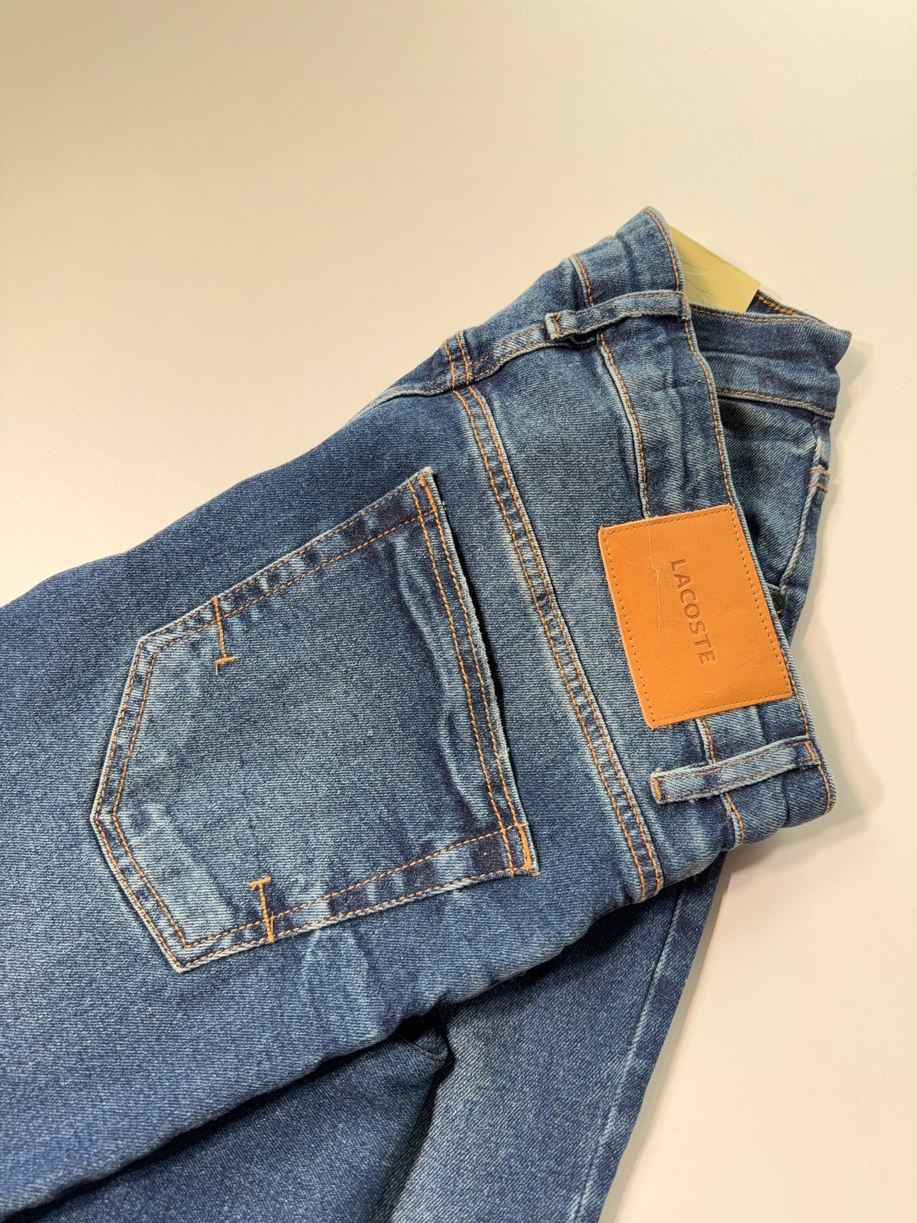 Calça Jeans LCT - Denim Croco Fit Azul