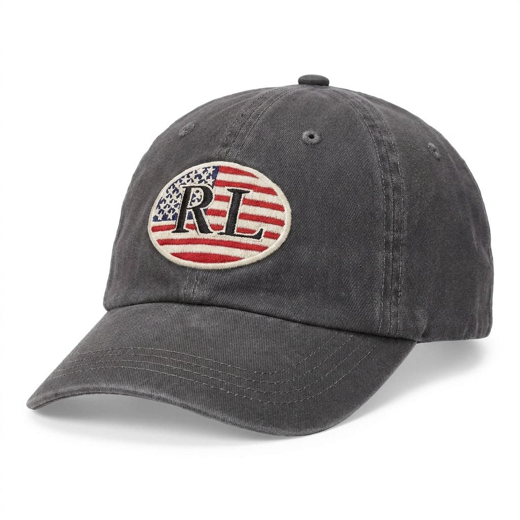 Boné Polo RL American Varsity - Chumbo