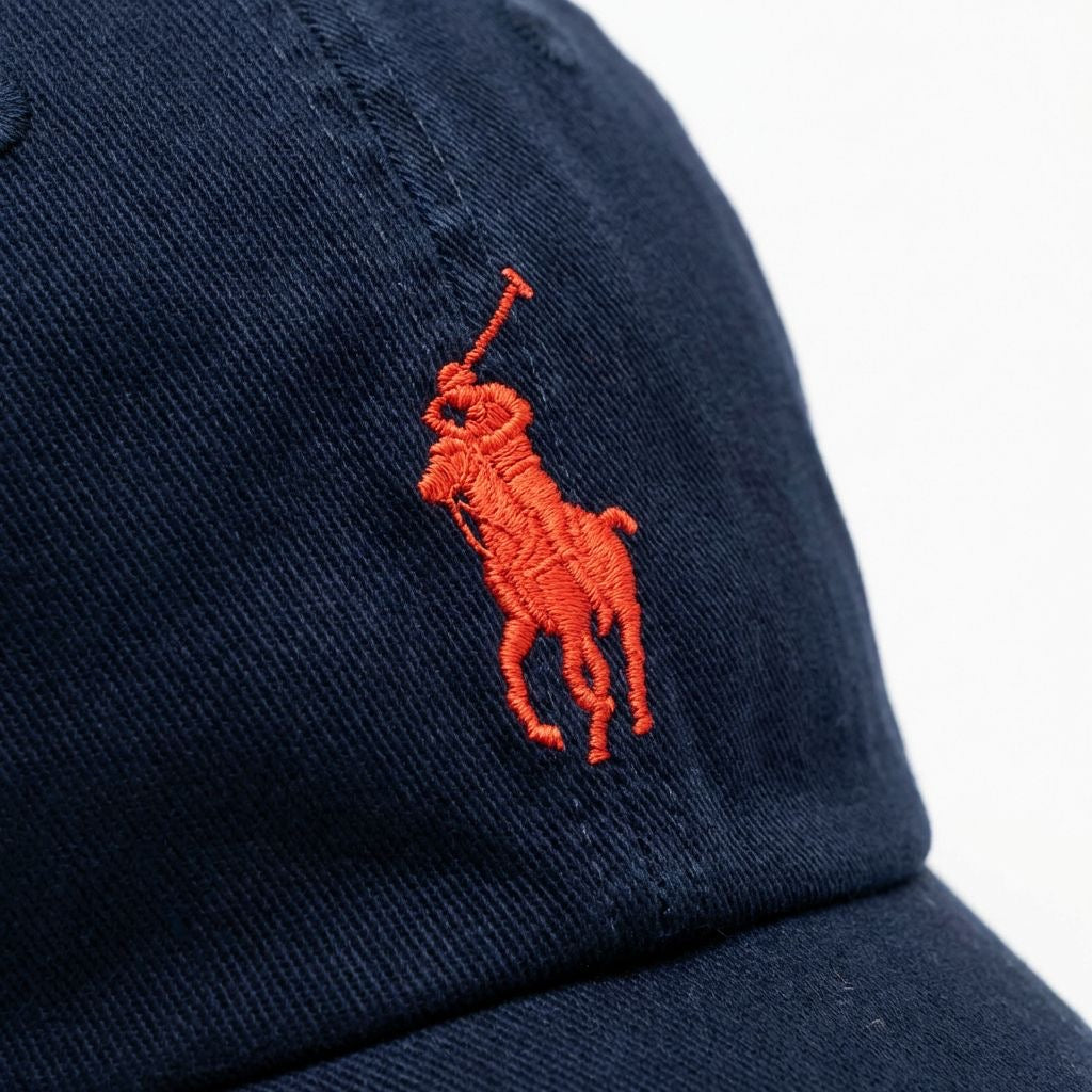 Boné Polo RL Classic - Azul Marinho Small Pony Vermelho