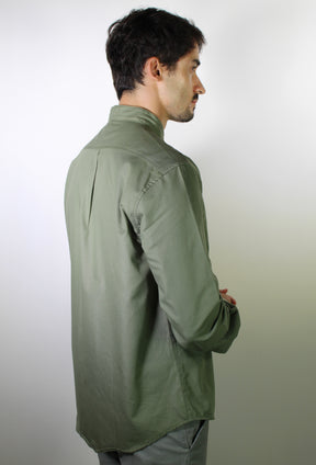 Camisa RL Manga Longa Gola Padre - Verde Army