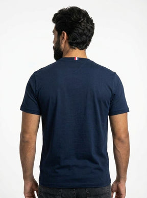 Camiseta TH New York Side Label - Azul Marinho