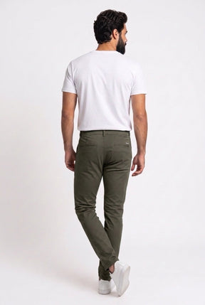 Calça Sarja Nobre Men - Verde Musgo
