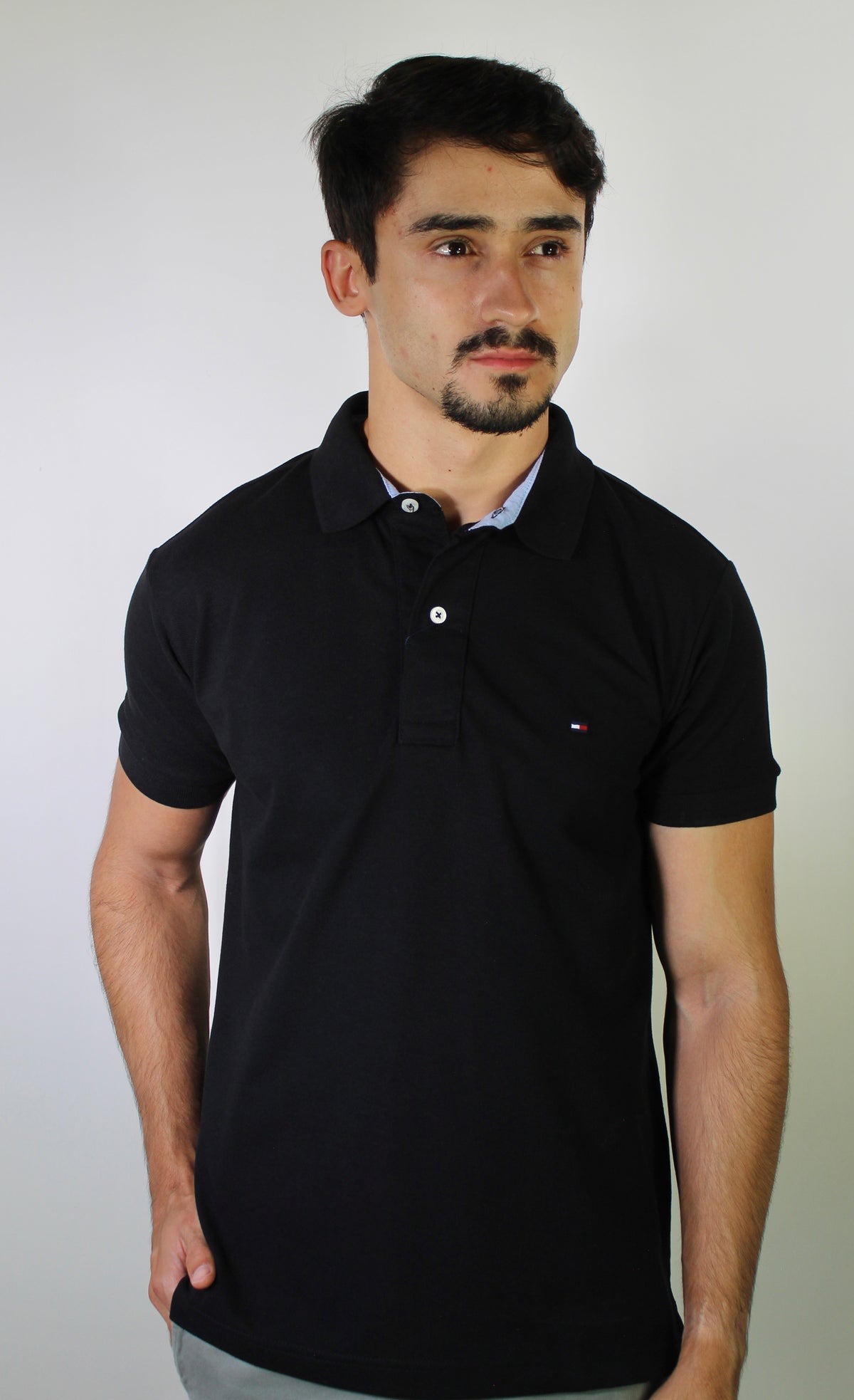 Camisa Gola Polo TH Masculina Coupe Sur Ivy - Preta