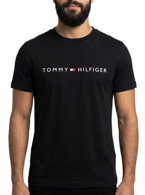 Camiseta TH Urban Line Statement - Preta
