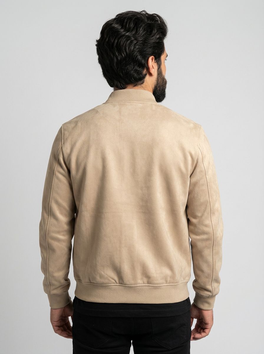 Jaqueta RL Suede Orion - Creme