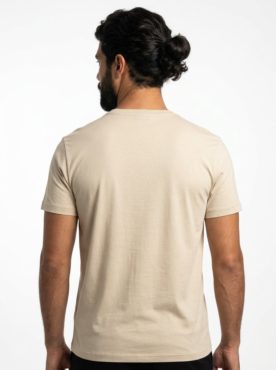 Camiseta RL Monochrome Icon - Bege