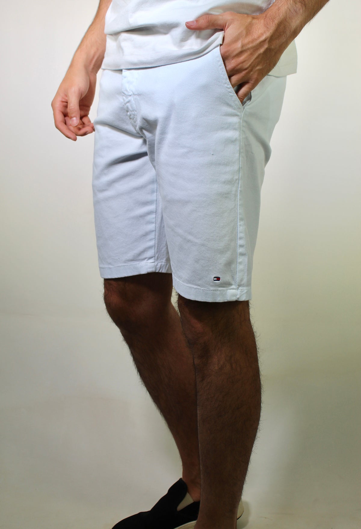 Bermuda Masculina Sarja TH - Branca