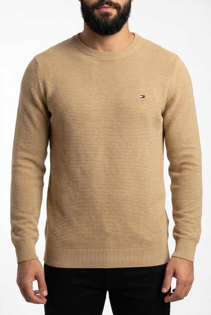 Camisa Long Sleeve TH Amalfi Core - Cáqui