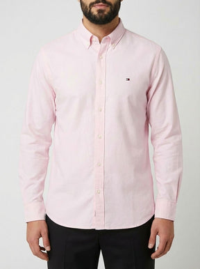 Camisa Social Lisa Manga Longa TH Classic  - Rosa