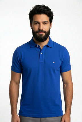 Camisa Gola Polo TH Masculina Coupe Sur Ivy - Azul Royal
