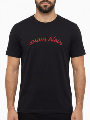 Camiseta CK Signature Script - Preta