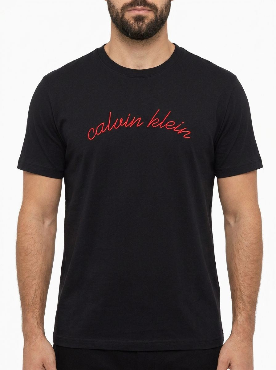Camiseta CK Signature Script - Preta