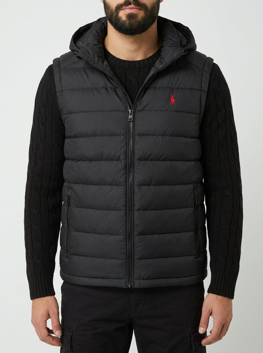 Colete RL Puffer City Heat - Preto