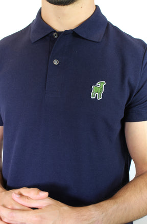 Camisa Gola Polo LCT x Djokovic THE GOAT - Azul Marinho