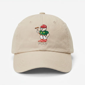 Boné RL Polo Athlete Bear - Creme