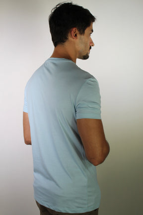 Camiseta DSL Signature Tag - Azul Bebê