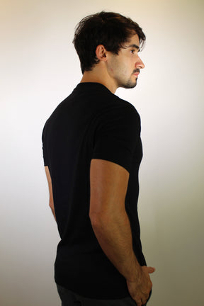 Camiseta TH Side Flag Urban NYC - Preta