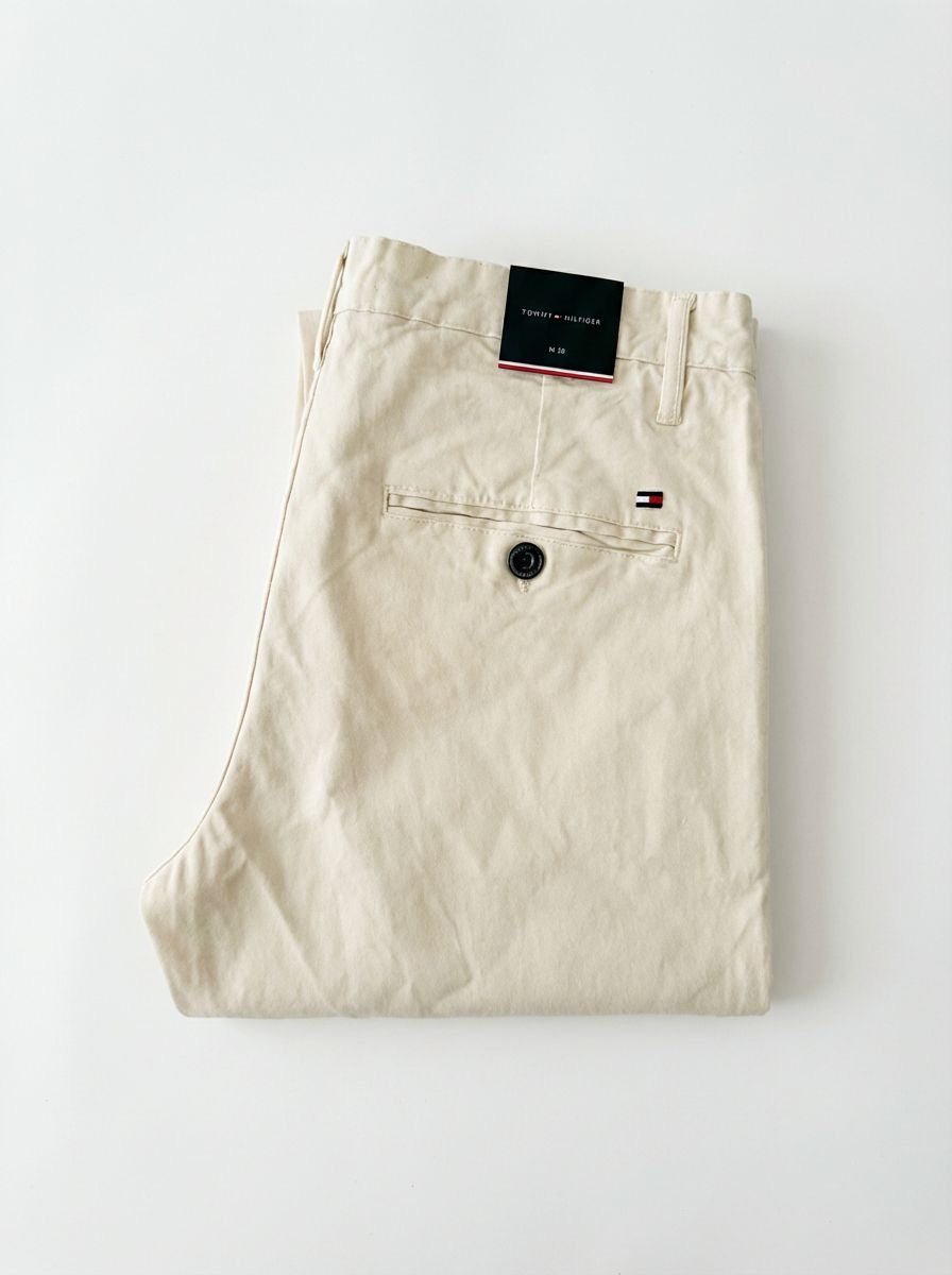 Calça Sarja TH Essential Fit - Creme