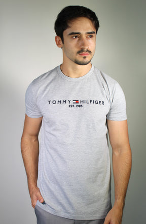 Camiseta TH Est. 1985 - Cinza