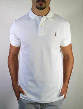 Camisa Gola Polo RL - Branca Small Pony Colorido