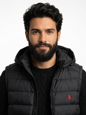 Colete RL Puffer City Heat - Preto
