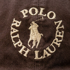 Boné Polo RL Signature Circle - Café
