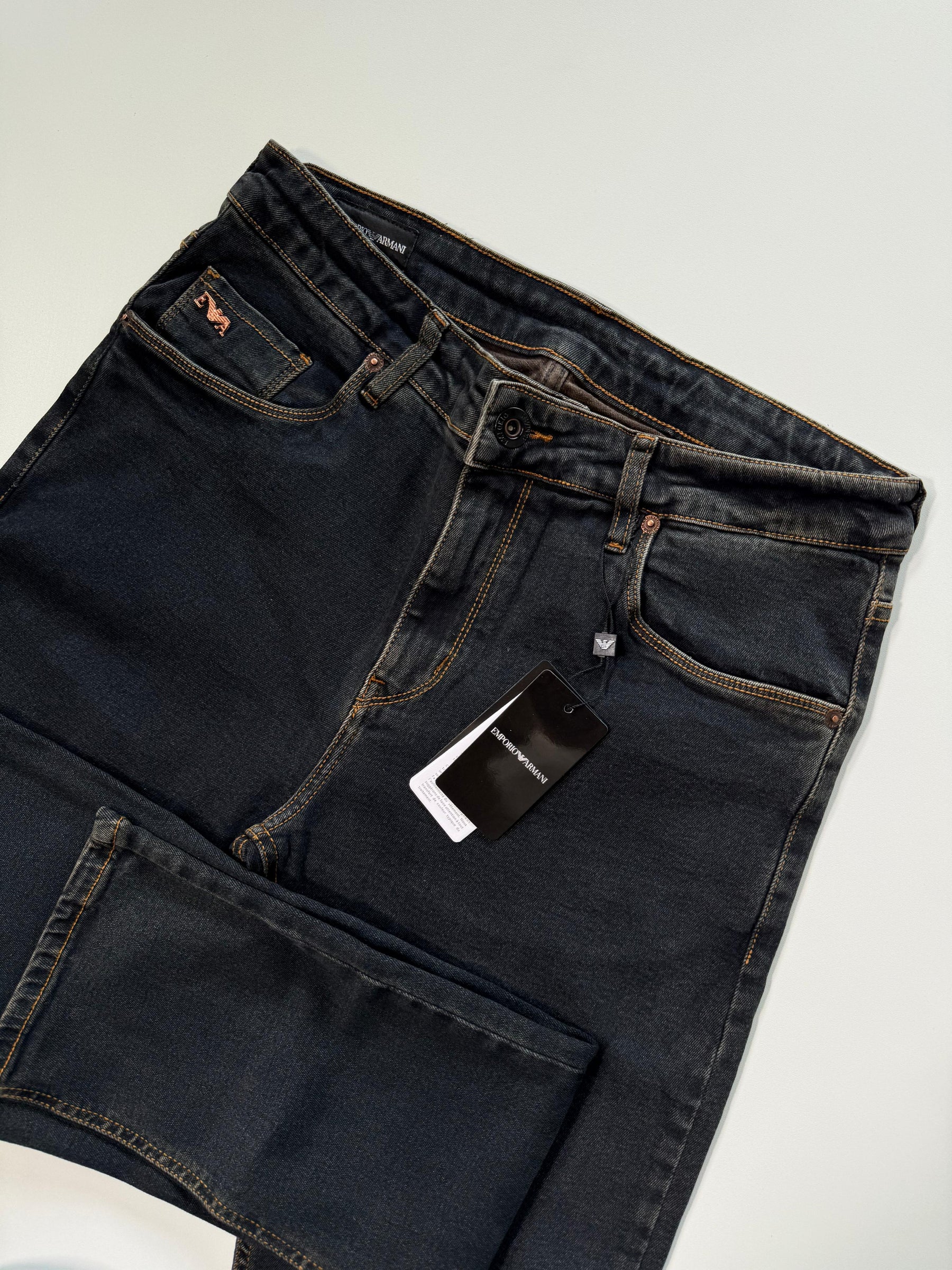 Calça Jeans EA - Midnight Denim