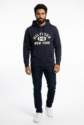 Moletom TH NYC Timeless Hoodie - Azul Marinho