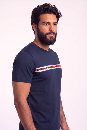 Camiseta TH Bondi Graphic Tape - Azul Marinho