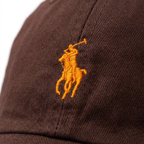 Boné Polo RL Classic - Café Small Pony Laranja