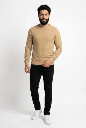Camisa Long Sleeve TH Amalfi Core - Cáqui