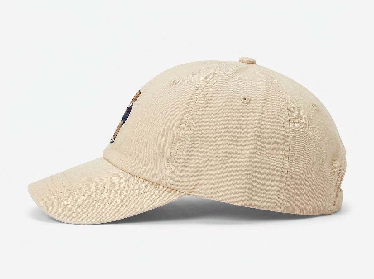 Boné Polo RL Golf Bear - Creme