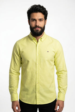 Camisa Social Manga Longa TH Lisa - Amarela