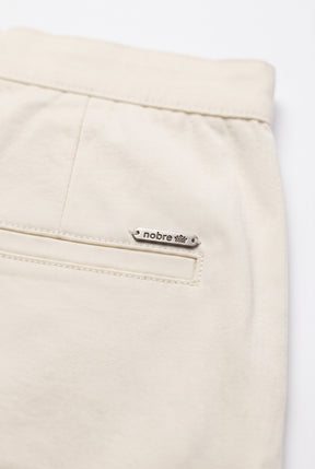 Short Sarja Nobre Men Sanremo Stile - Creme