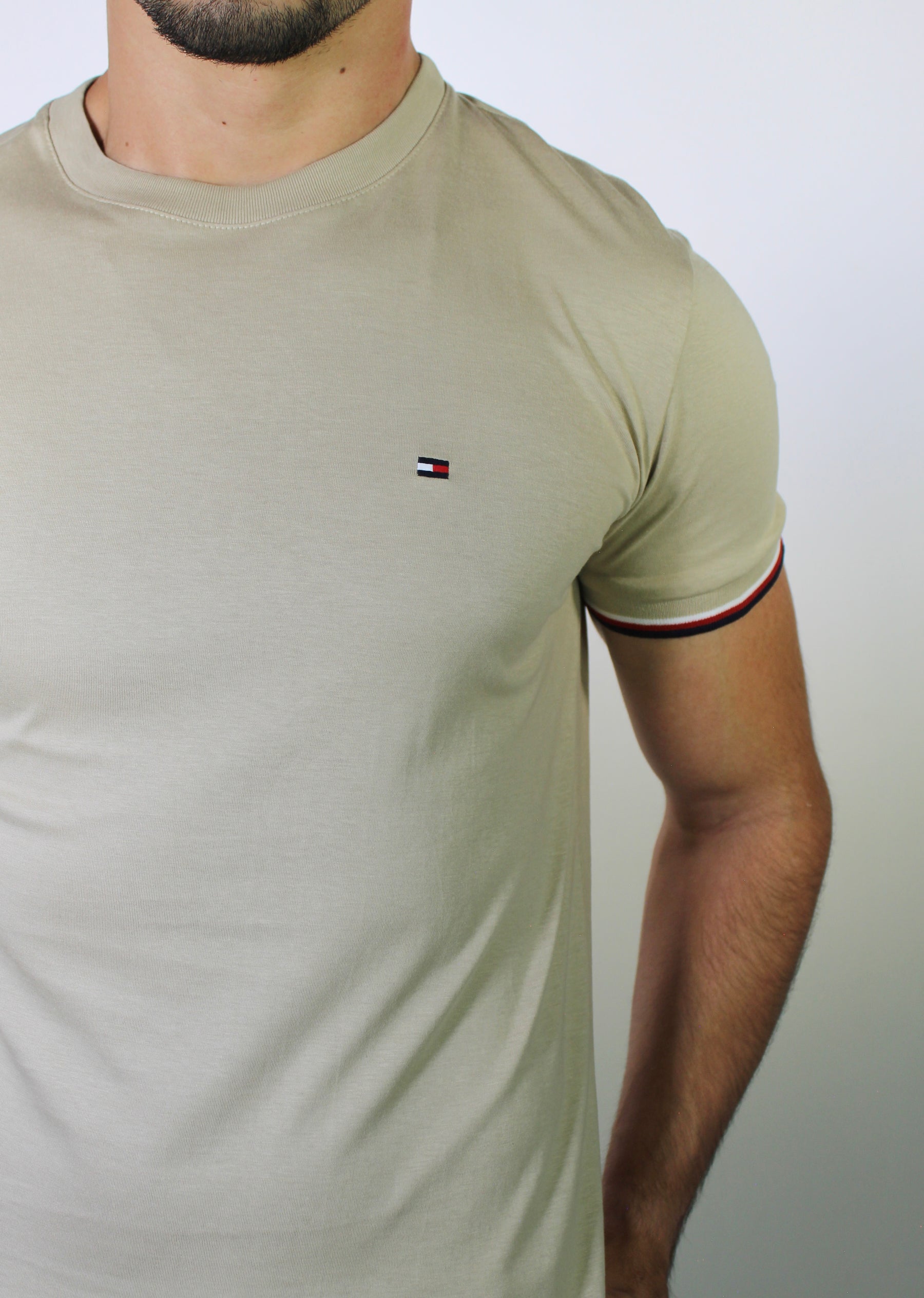 Camiseta TH Signature - Cáqui