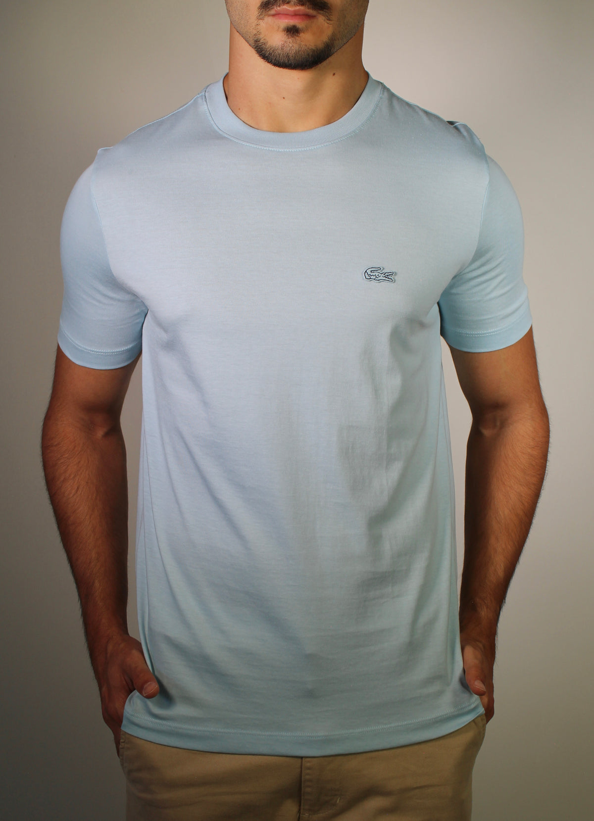 Camiseta LCT Monochrome Croc - Azul Bebê