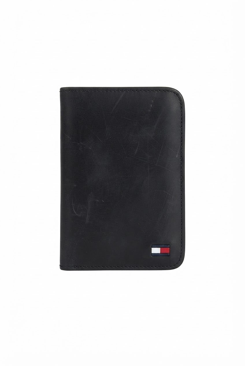 Carteira TH Timeless Soft Edge Vertical - Preta
