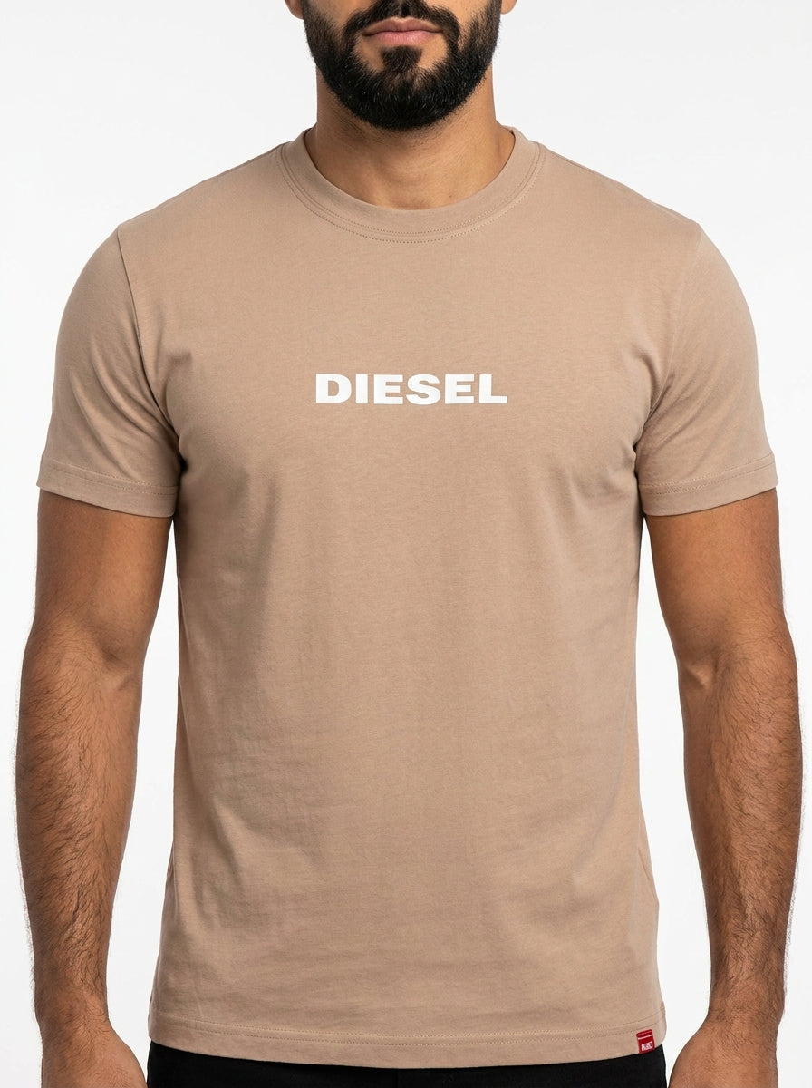 Camiseta DSL Bold Central Logo - Cáqui