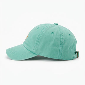 Boné Polo RL Classic - Verde Água Small Pony Laranja