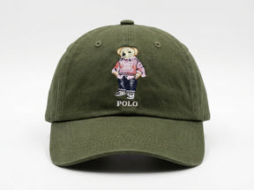 Boné Polo RL Malibu Bear - Verde Musgo