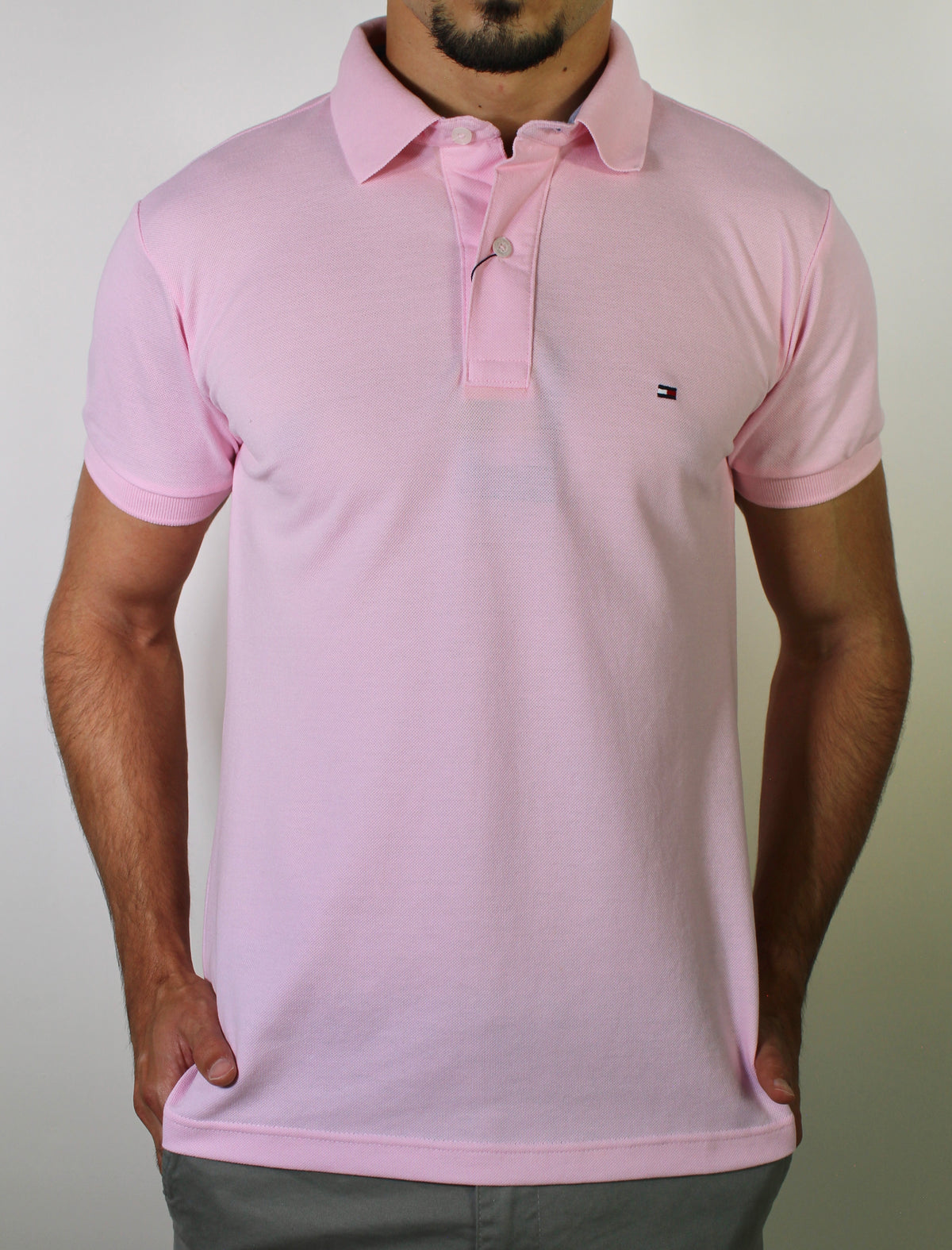 Camisa Gola Polo TH Masculina Coupe Sur Ivy - Rosa