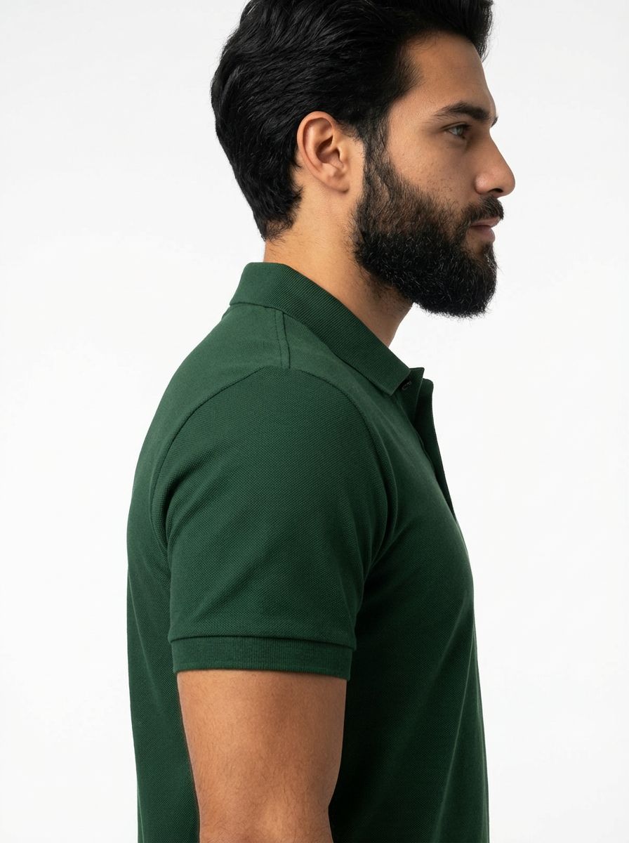 Camisa Gola Polo Masculina LCT – Verde Musgo