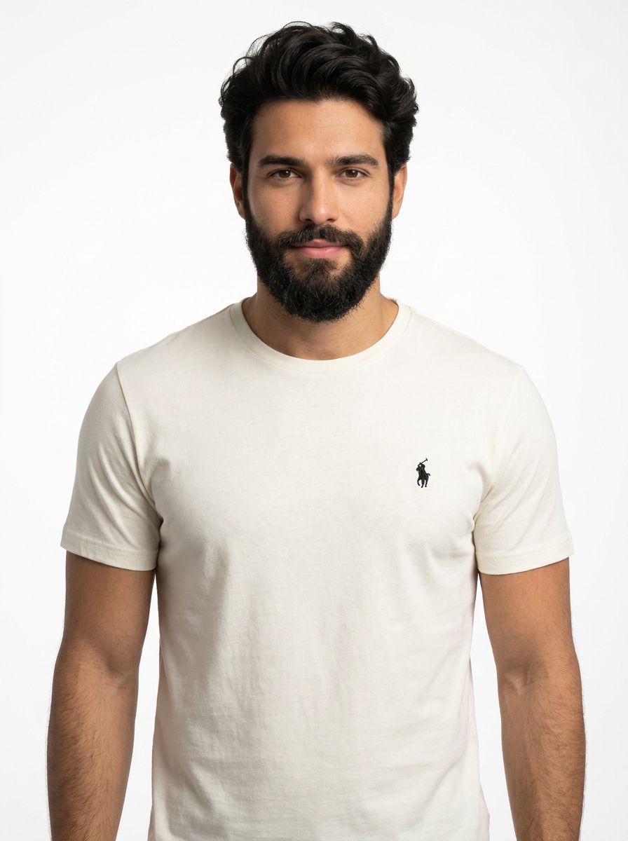 Camiseta RL Icon Classic - Off White